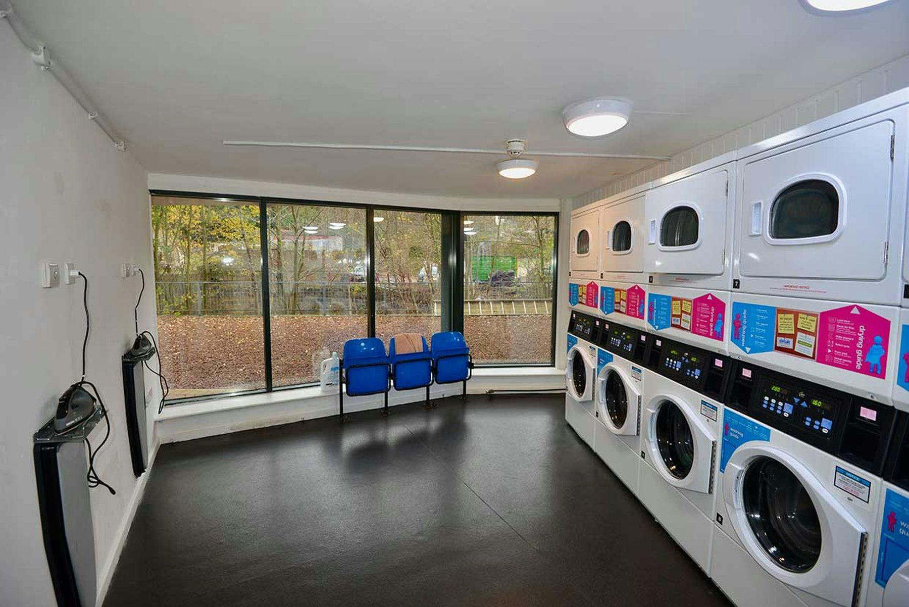 Carr Mills laundry room